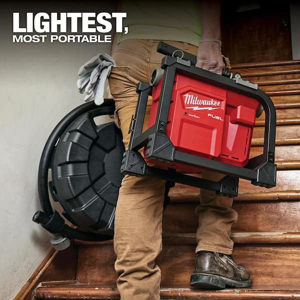 Milwaukee M18 FUEL Cordless Drain Cleaning Sewer Sectional Machine