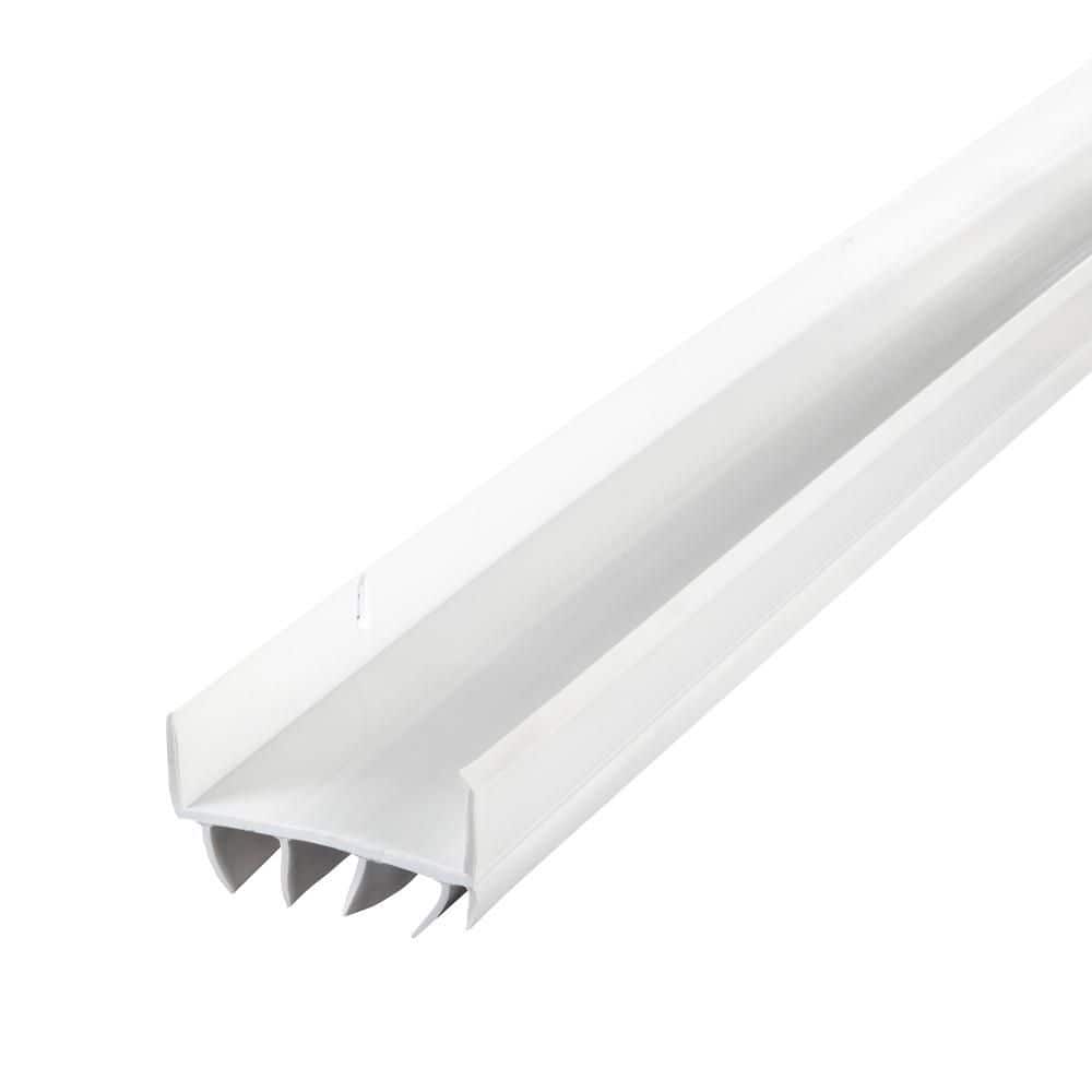 36 in. White Vinyl U-Shape Screw-on Under Door Seal price history on PriceWatchPro
