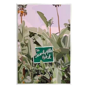 Beverly Hills Tropical Vacation Design by Amelia Noyes Unframed Nature Art Print 19 in. x 13 in.