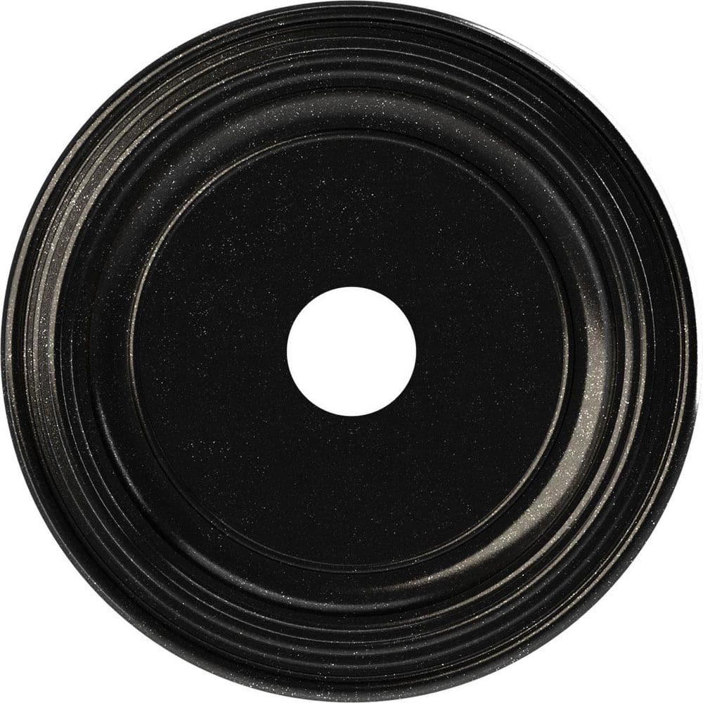 19 in. O.D. x 3-1/2 in. I.D. x 1-1/2 in. P Traditional Thermoformed PVC Ceiling Medallion in Textured Metallic Galaxy price history on PriceWatchPro