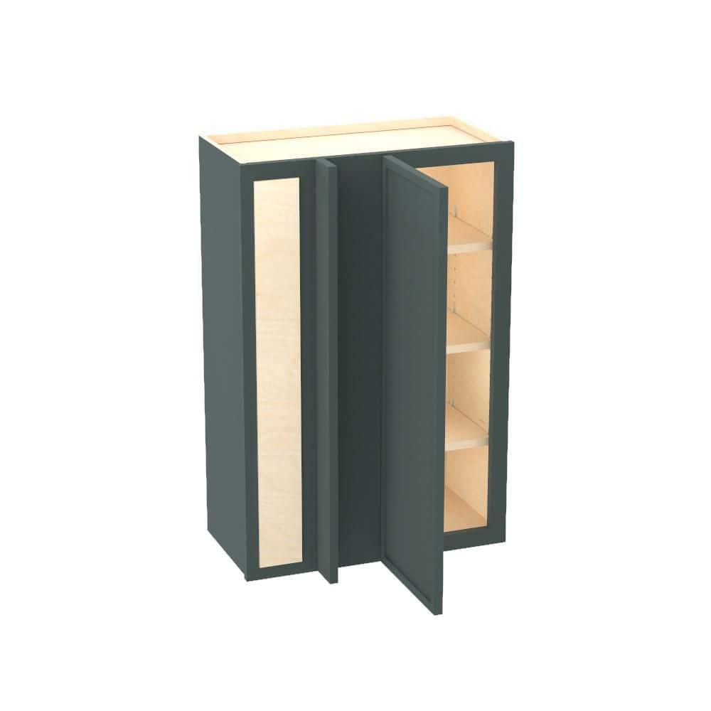 Franklin 24 in. W x 12 in. D x 36 in. H Assembled Plywood Blind Wall Kitchen Cabinet in Verdant Green with Soft Close LH price history on PriceWatchPro