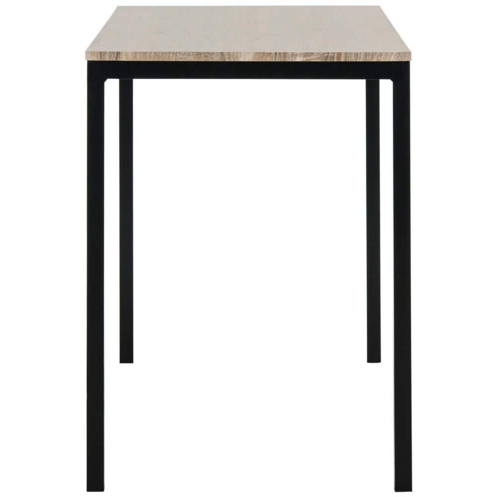 Janison 47" Black and Brown Wood Home Office Desk