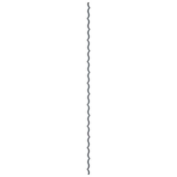 Ekena Millwork May 0.125 in. T x 0.17 ft. W x 8 ft. L Bronze Mirror Acrylic Resin Decorative Wall Paneling 43-Pack