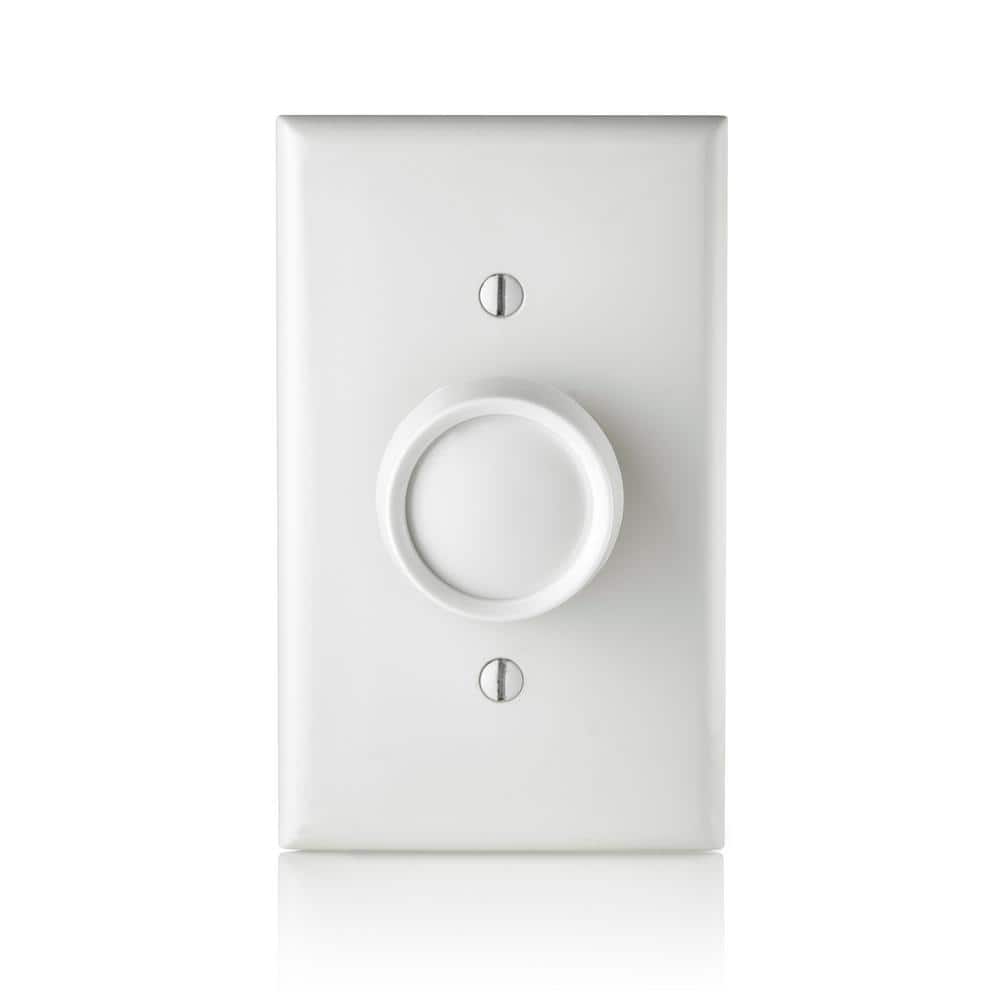 Leviton Light Almond and White Rotary Dimmer Knob