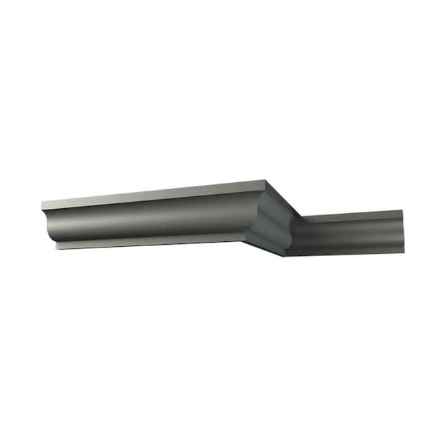 Ekena Millwork Nora 1.625 in. D x 2.375 in. W x 12 in. L Polyurethane Crown Moulding Sample