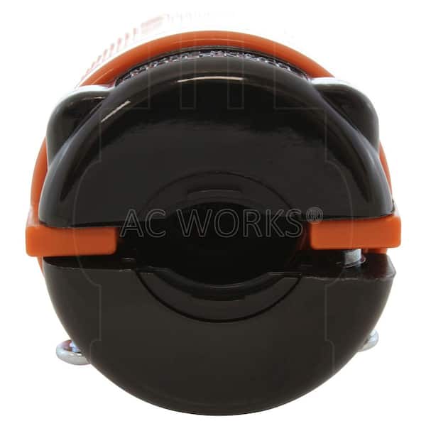 AC WORKS L15-20R 20A 250V 3-Phase 4-Prong Locking Female Connector