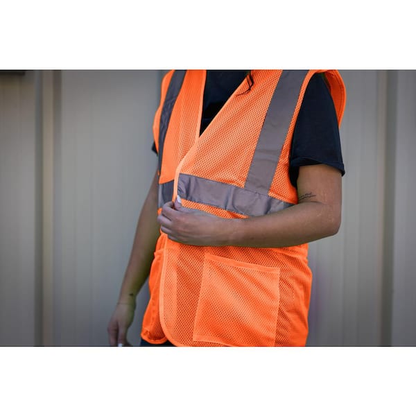 PIP Women's Large/X-Large Orange ANSI Type R Class 2