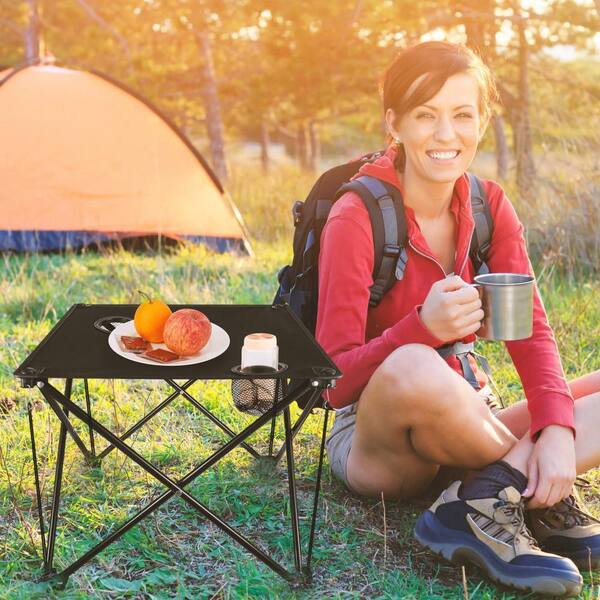 Movisa Foldable Camping Table Portable Picnic Table Lightweight