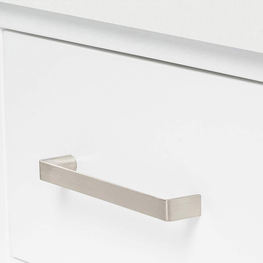 Cambridge 55" White Hardwood Single Basin Vanity with Quartz Top