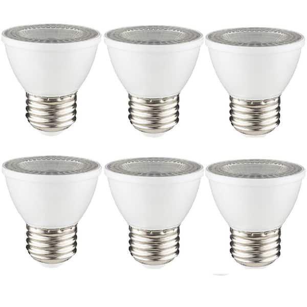 Sunlite 60-Watt Equivalent MR16 ETL Listed and Dimmable E26 Base LED Light Bulb in Warm White 2700K (6-Pack)