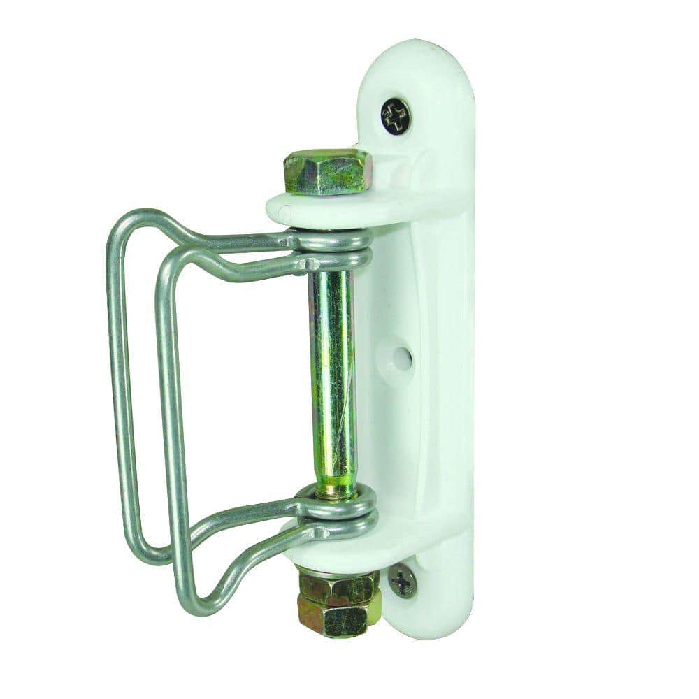 2 in. Wood Post Polytape Corner/End Insulator - White