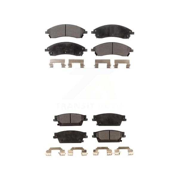 TEC Front Rear Ceramic Brake Pads Kit For Cadillac SRX CTS STS KTC-100019