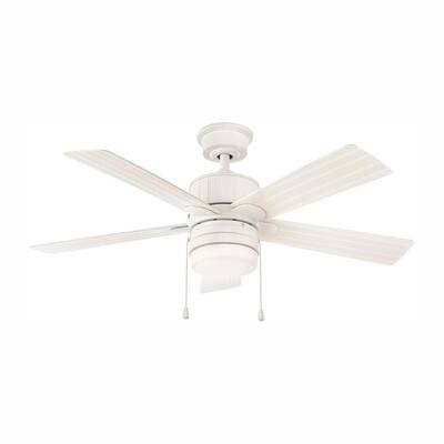 White Home Decorators Collection Ceiling Fans With Lights The Depot - Arlec Ceiling Fan Remote Control Instructions Dcf4840