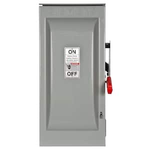 Heavy Duty 100 Amp 600-Volt 2-Pole Outdoor Fusible Safety Switch