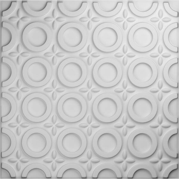 Ekena Millwork 19-5/8"W x 19-5/8"H Abstract EnduraWall Decorative 3D Wall Panel