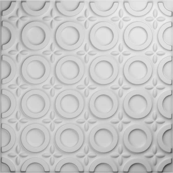 Ekena Millwork 19-5/8"W x 19-5/8"H Abstract EnduraWall Decorative 3D Wall Panel (12-Pack for 32.1 Sq.Ft.)
