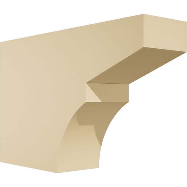 Ekena Millwork Standard Monterey 4 in. W x 10 in. H x 16 in. D Polyurethane Rafter Tail Outlooker