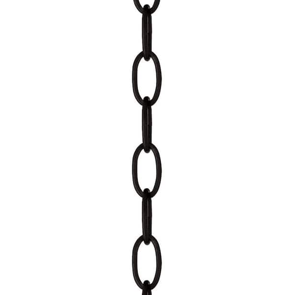 Accessories 9 ft. Shiny Black Heavy-Duty Decorative Chain