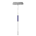 12 Unger Outdoor Window Scrubber and Squeegee Kit with 5ft Telescopic Pole