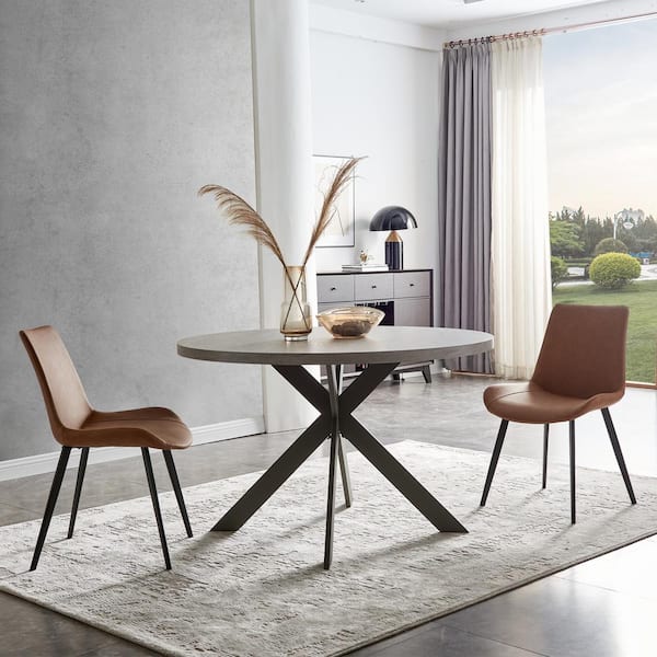 Round 6 best sale person dining table