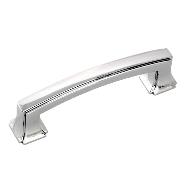 HICKORY HARDWARE Bridges Collection 3 in. (76 mm) Chrome Cabinet Door and Drawer Pull (10-Pack)