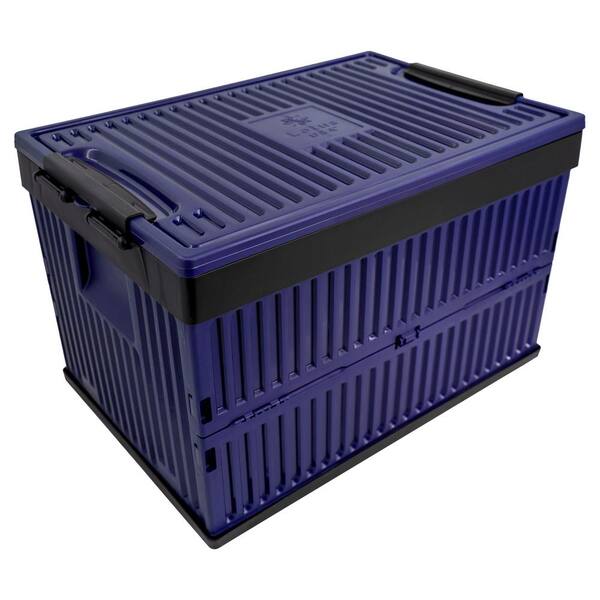 Lotus USA Foldable 60 Qt. Cooler and Crate in Blue