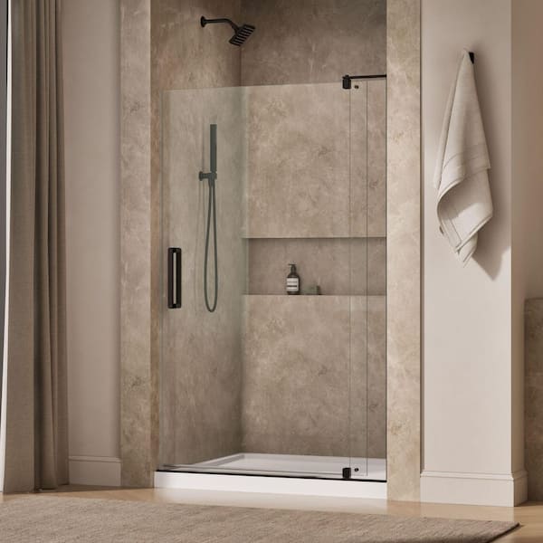 KOHLER Revel 48 in. x 74 in. Frameless Pivot Shower Door in