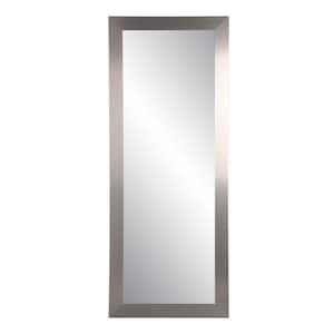 Oversized Silver Industrial Mission Modern Mirror (65.5 in. H X 32 in. W)