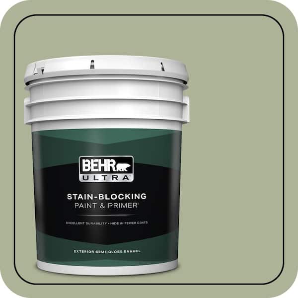 BEHR ULTRA 5 gal. Home Decorators Collection #HDC-CT-28 Cottage Hill Semi-Gloss Enamel Exterior Paint & Primer