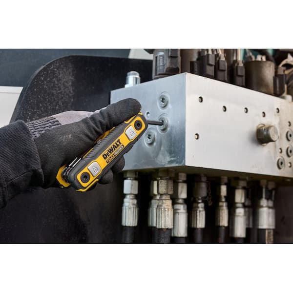 DEWALT TOUGHSERIES Torx Folding Locking Hex Key Set (8-Piece