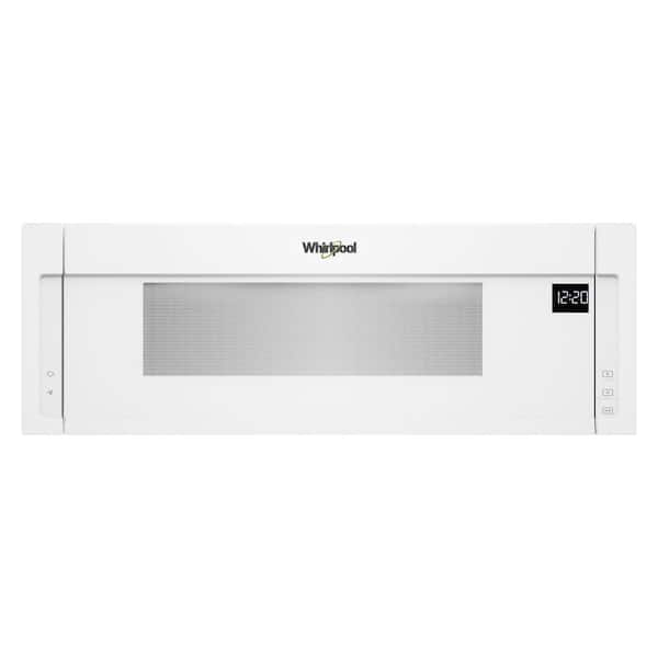Whirlpool 1.1 cu. ft. Over the Range Low Profile Microwave Hood Combination in White