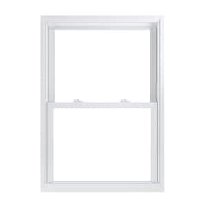 31.75 in. x 45.25 in. 70 Pro Series Double Hung White Vinyl Insulated Window with Buck Frame