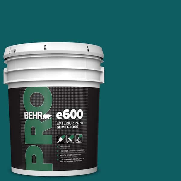 BEHR PRO 5 gal. #S-H-500 Realm Semi-Gloss Exterior Paint