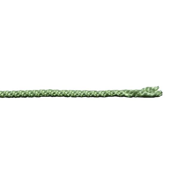 Everbilt 3/8 in. x 100 ft. Nylon Twist Rope, White 73215 - The