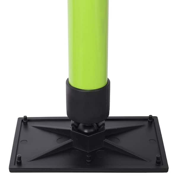 Tatayosi 4-Pack Green Steel Adjustable Support Pole Jack Post Hand