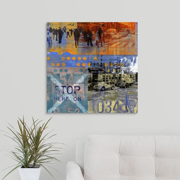 GreatBigCanvas 24 in. x 24 in. "Move On XI" by Sven Pfrommer Canvas Wall Art