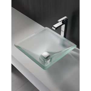 Ara Single Hole Single-Handle Vessel Bathroom Faucet in Chrome