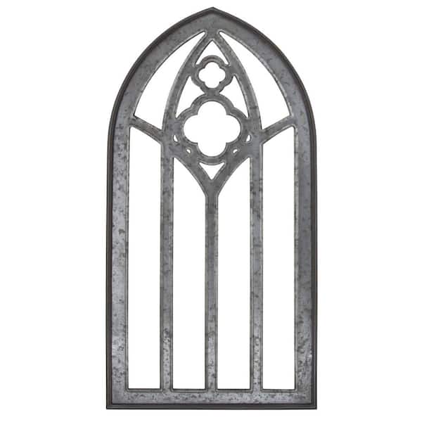 Classy Art Gothic Window Arch Frame Metal Mixed Media Wall Art