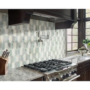 Cienega Springs Picket 10 in. x 14 in. Stone and Glass Mesh Mounted Mosiac Wall Tile (0.96 sq. ft./Each)