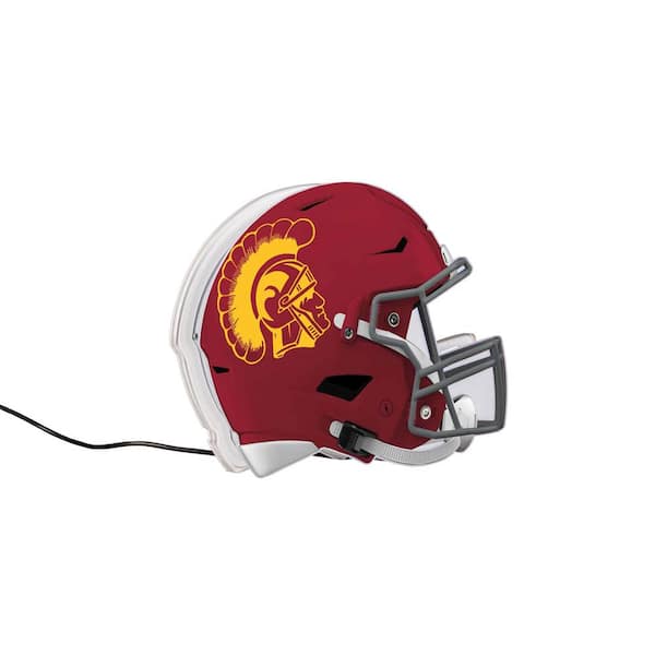 Evergreen University of Southern California Red NCAA Helmet Desklite LED Decor