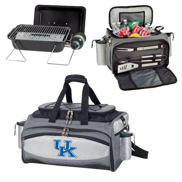 Picnic Time Kentucky Wildcats - Vulcan Portable Propane Grill and Cooler Tote by Digital Logo