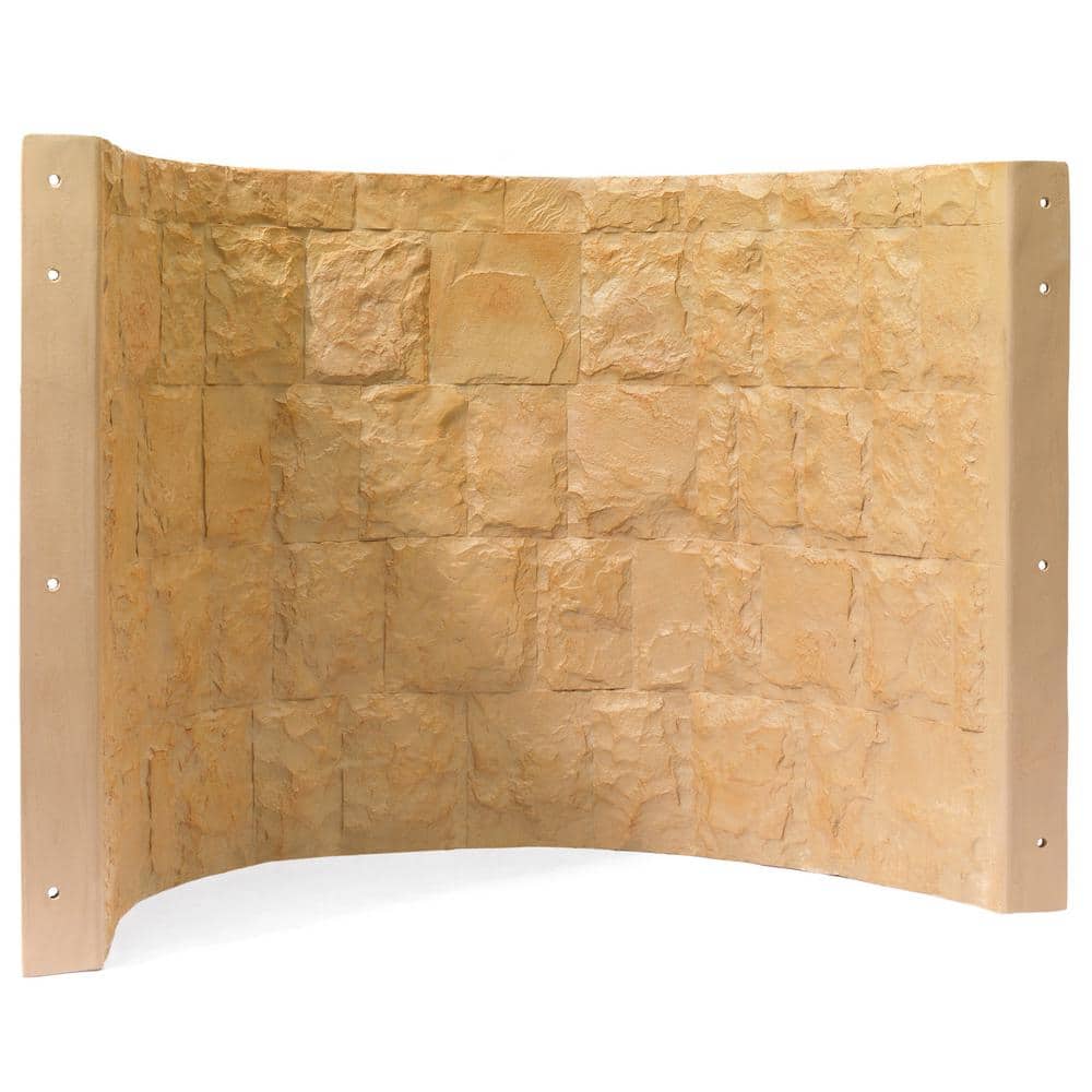 SHAPE PRODUCTS Rockwell 42 in. x 23 in. x 24 in. Tan Composite Window ...