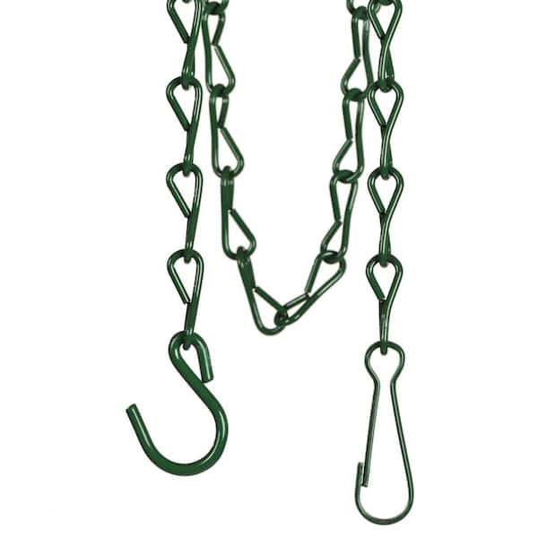 Perky-Pet 33 in. Chain and Hook for Hanging Bird Feeders - 16 lb. Load Capacity