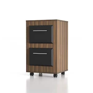 Bennerton Light Walnut File Cabinet with 2-Drawers