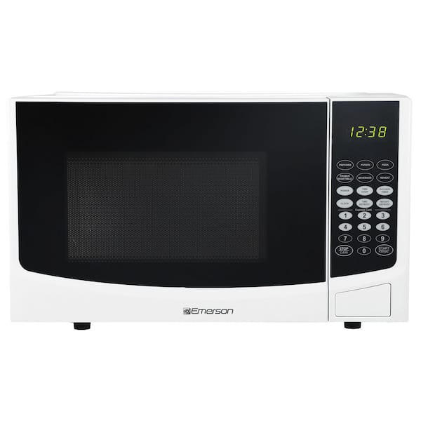 0.9 cu. ft. 900-Watt Countertop Microwave Oven in White