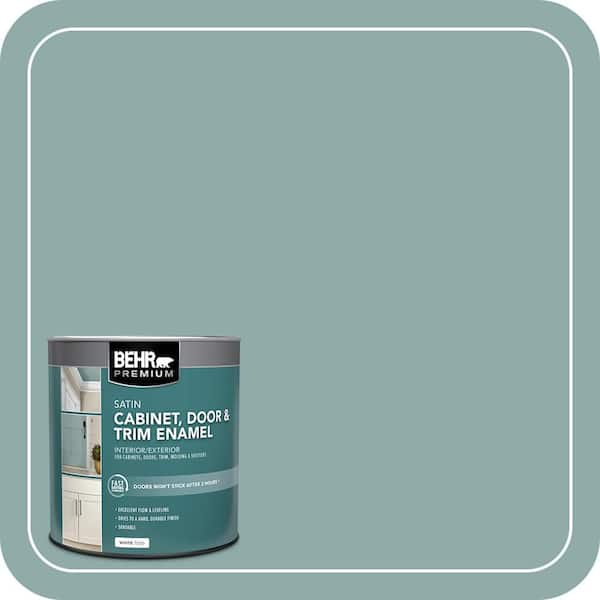 1 qt. #HDC-CL-25 Oceanus Satin Enamel Interior/Exterior Cabinet, Door & Trim Paint