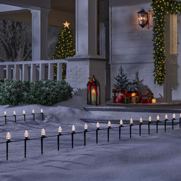 Home Accents Holiday 100L Warm White Christmas C9 LED String Lights  TY288-1115-WWS - The Home Depot