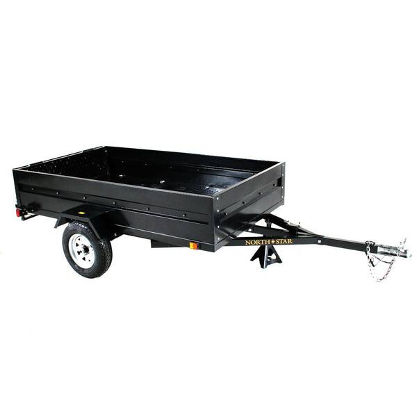 Unbranded Multistar 4.5 ft. x 8 ft. Utility Trailer Kit with Rear Loading Ramp
