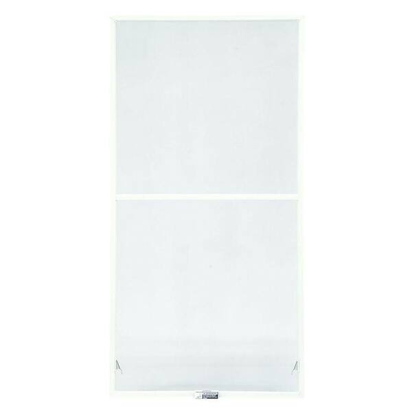 Andersen 357/8 in. x 6227/32 in. 400 and 200 Series White Aluminum DoubleHung Window TruScene