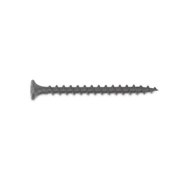 #8 x 2 in. T20 Star Drive Bugle Head Grey Wood Deck Screws (3500-Count)